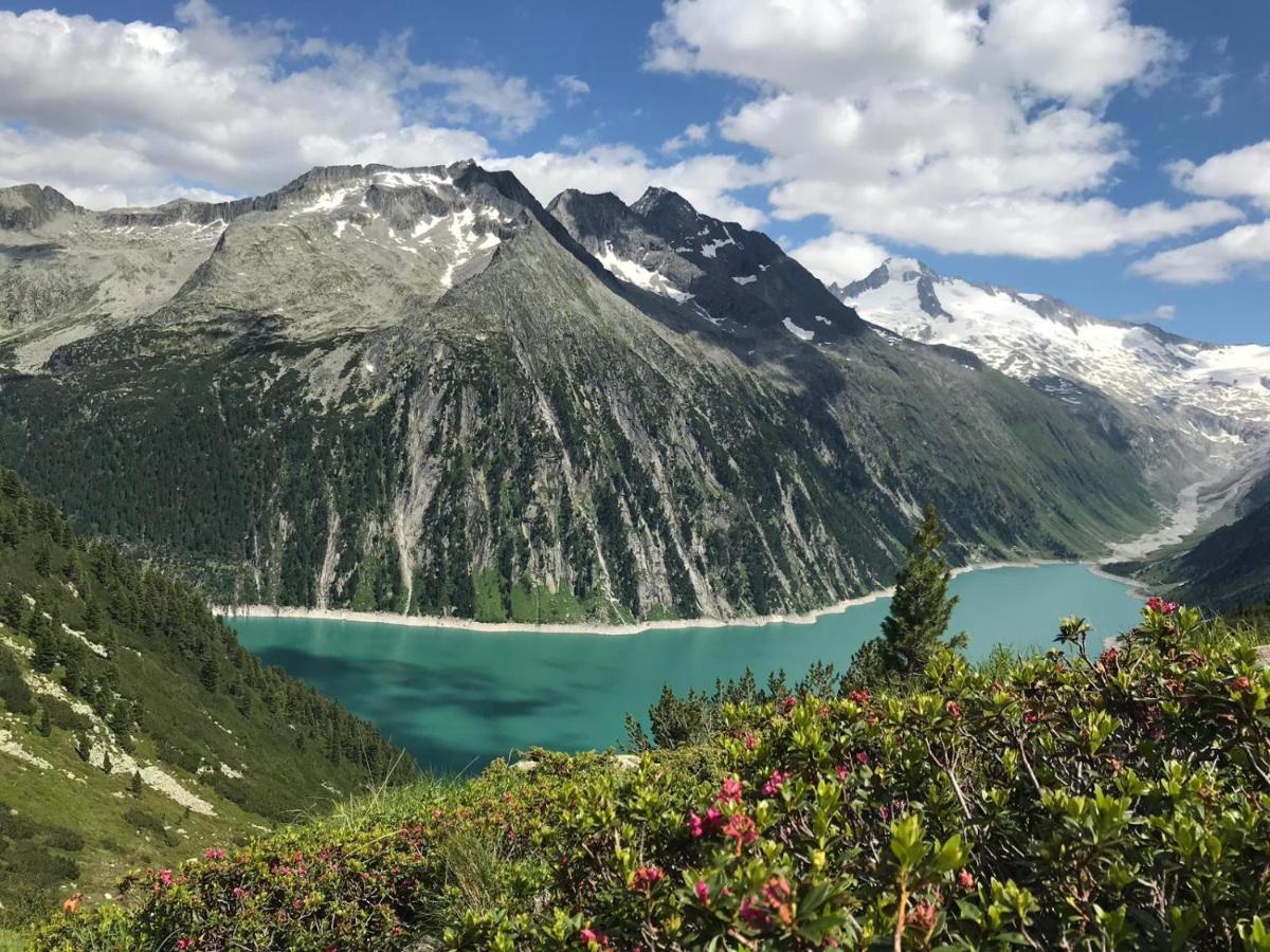 Landhaus Katharina Bis 12 Personen Mit Saunachalet Und Blick Auf Die Bergwelt Des Zillertals Hippach Kültér fotó